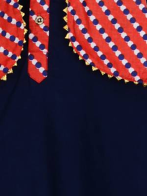 Rayon Kurta Dhoti With Lehariya  Jacket 2