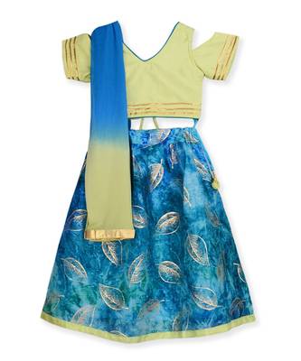 Cold Shoulder Princess Lehenga Choli 1