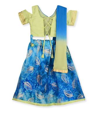 Cold Shoulder Princess Lehenga Choli 4