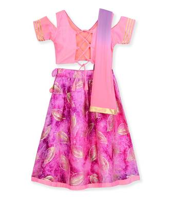 Cold Shoulder Princess Lehenga Choli 3