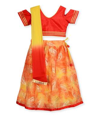 Cold Shoulder Princess Lehenga Choli 1
