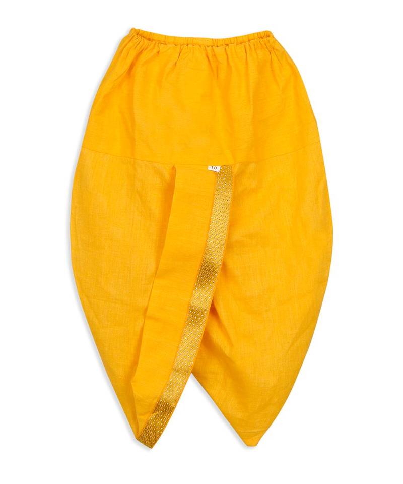 Red Angrakha Kurta Dhoti Krishna Dress