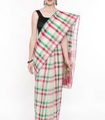 CLASSICATE From The House Of The Chennai Silks Women's Multicolor Silk Cotton Saree With Running Blouse