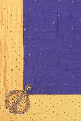 CLASSICATE From The House Of The Chennai Silks Women's Blue Raw Silk  Saree With Running Blouse 4