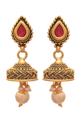 Gold pearl pendants 3
