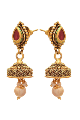 Gold pearl pendants 5