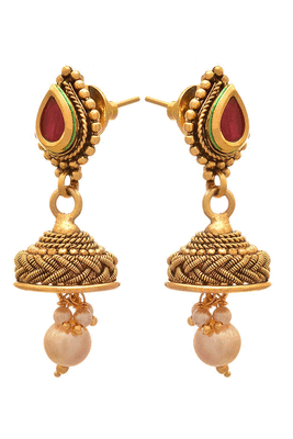 Gold pearl pendants 5