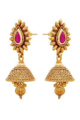 Gold pearl pendants 4
