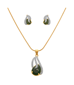 Gold diamond pendants