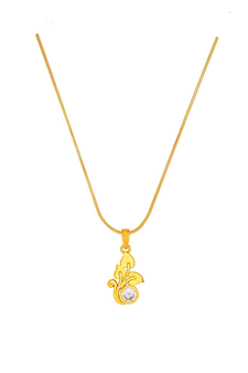 Gold diamond pendants