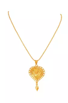 Gold pendants