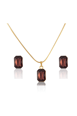 Gold crystal pendants 1
