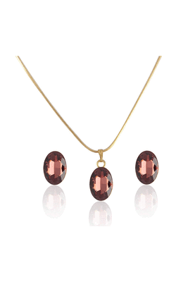 Gold crystal pendants 1