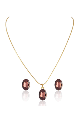 Gold crystal pendants 3