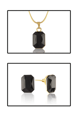 Gold crystal pendants 5