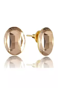 Gold crystal pendants