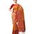 Orange Woven Art Silk Saree With Blouse