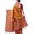 Orange Woven Art Silk Saree With Blouse