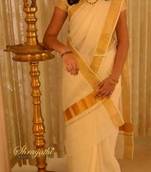 Kerala Set Saree with blouse