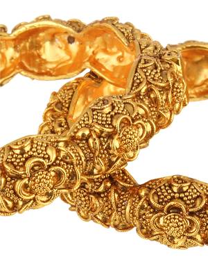 Gold Cubic Zirconia Bangles And Bracelets 2