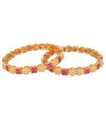 Gold Cubic Zirconia Bangles And Bracelets