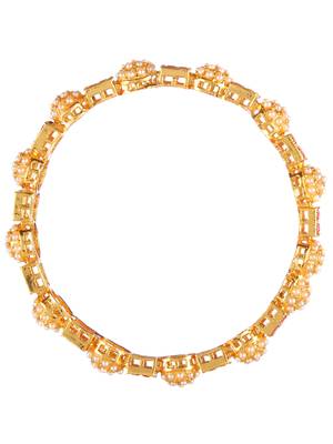 Gold Cubic Zirconia Bangles And Bracelets 3