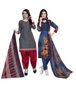 Multicolor floral print cotton salwar