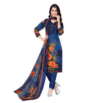 Multicolor floral print cotton salwar 4