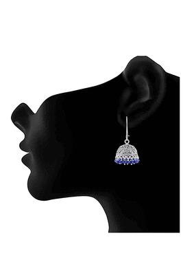 Silver jhumkas 5