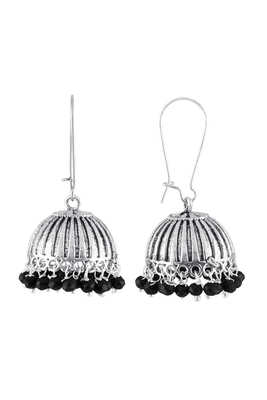 Silver jhumkas 1