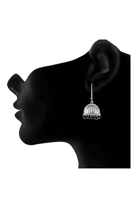 Silver jhumkas 3