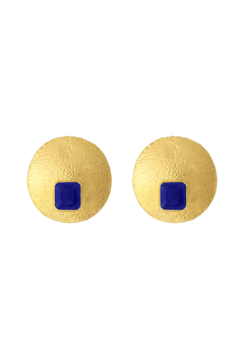 Blue studs 1