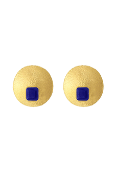 Blue studs