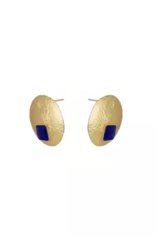 Blue studs