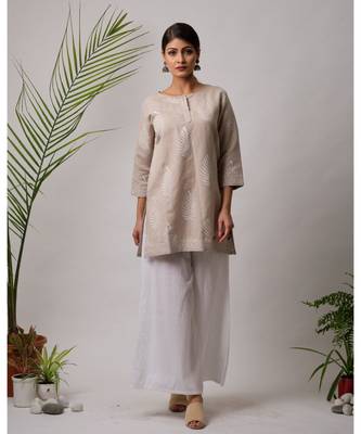 Chella Linen Short Kurta 1