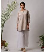 Chella Linen Short Kurta