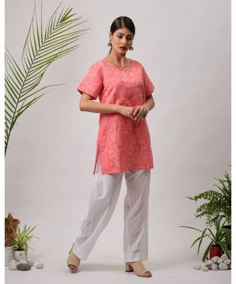Signora Linen Short Kurta 1