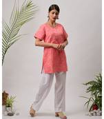 Signora Linen Short Kurta