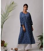 VilleParle Cotton chambray Kurta