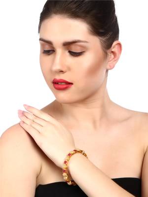 Gold Cubic Zirconia Bangles And Bracelets 4