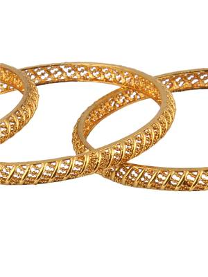 Gold Cubic Zirconia Bangles And Bracelets 2