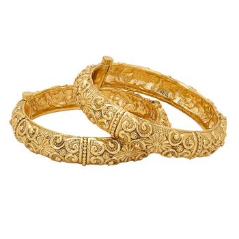 Gold Bangles And Bracelets 1