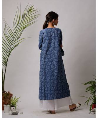 Patience Cotton Chambray Kurta 3