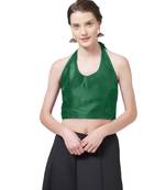 Green Woven Design blouse