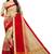beige woven art silk saree with blouse