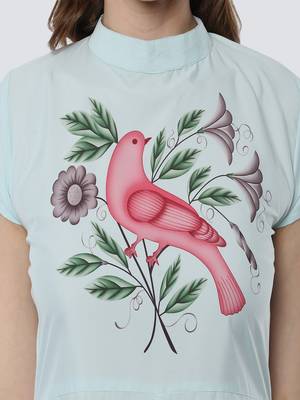 Combo Of Two Digital And Foil Print Kurtis 4