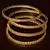 Champagne Stone Embellished Pair of Designer Bangles BD344