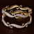 CZ and Ruby Stone Embellished American Diamond Designer Bangles BD345