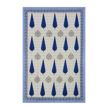 Cotton TC120 Hand Block Printed Ethnic Motif Single Bedsheet with One Pillow Cover 3
