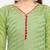 Green woven banarasi unstitched salwar with dupatta